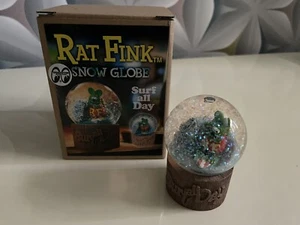 RatFink Snow Globe Surf all Day Mooneyes Resin 2016 - Bild 1 von 3
