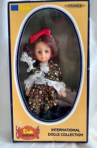 Linda Europa Internationale Puppensammlung Vintage 8 Zoll Puppe Frankreich authentisch - Bild 1 von 7