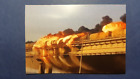 War In Ukraine 2022-Postcard "Crimean Bridge On Fire "Extinguishing First Day 3N
