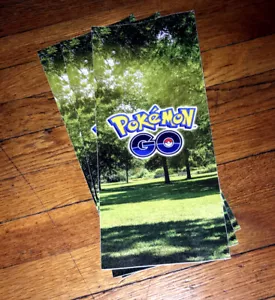 POKEMON GO LOT OF 3 PROMO STICKERS - Picture 1 of 1