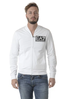 Emporio Armani EA7 Sudadera con Capucha Hombre Blanco 6YPM96PJ05Z 1100 Talla M HACER OFERTA Foto 1 de 4