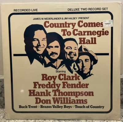 Country Comes To Carnegie Hall ; 1977 2XLPS FACTORY SEALED - Image 1 of 2