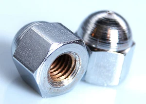 SILVER CROSS COACH BUILT PRAM NUTS - Balmoral Kensington Hood/Dolls Handle nut - Picture 1 of 1