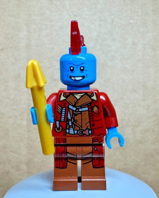 LEGO Yondu Minifigure Marvel Super Heroes Guardians of the Galaxy 76080 - sh379