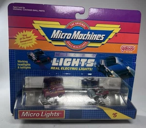NEW (Vintage) 1989 Micro Machines MICRO LIGHTS Collection #5 SEALED MOC Galoob - Picture 1 of 4