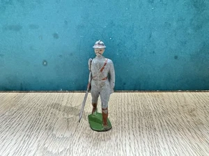 Britains: Extrem seltener französischer Offizier des Pariser Büros. Vorkrieg um 1917 - Bild 1 von 5