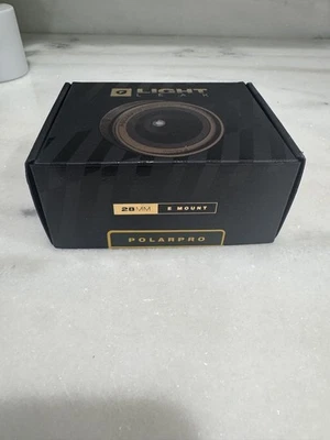 PolarPro LightLeak Lens 28mm for E Mount F/11 58mm