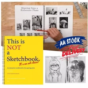 This isn't a Sketchbook, It's an Art Class, An Interactive Workbook for Artist - Picture 1 of 11