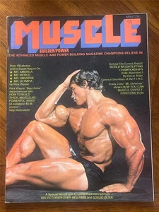 MUSCLE BUILDER bodybuilding fitness magazine ARNOLD SCHWARZENEGGER 5-71 - Picture 1 of 15