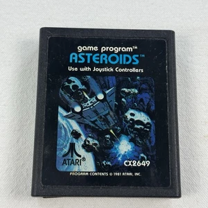 Atari 2600 Asteroids  VCS 1981  Cx2649 Video Game Cartridge Only - Picture 1 of 6