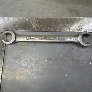 Vintage Craftsman USA Flare Nut Line Wrench METRIC 19mm - 21mm -VV- - Picture 1 of 11