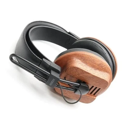 Fostex T60RP Stereo Headphones Wooden Housing Dynamic Type Used - Image 1 of 4