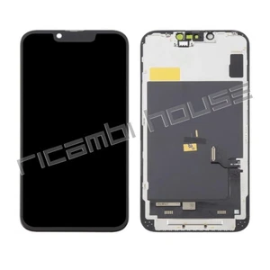 DISPLAY APPLE IPHONE ORIGINALE 16E NERO 2025 SERVICE PACK A3212 A3408 A3410 LCD - Picture 1 of 1