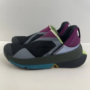 Nike Zapatos Hombres 7 Mujeres 8.5 Go Flyease Negro Lima Brillo Tenis CW5883-004 - Imagen 1 de 16