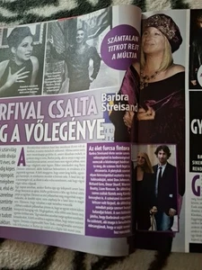 Barbra Streisand,Gerard Butler,Samantha Fox,Boy George,Hungarian magazine 2013 - Picture 1 of 17