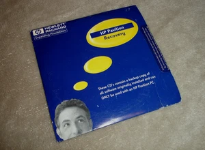 Vintage Hewlett Packard HP Pavilion Recovery CD Discs - Sealed and New - Picture 1 of 9