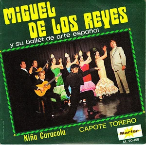 7" promo MIGUEL DE LOS REYES y BALLET de ARTE ESPAÑOL niña caracola SPAIN 1970 - Imagen 1 de 1