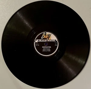 JACK McVEA~HANGOVER / BABY IT'S FUN~BLUES 78 GRADE G+ - Picture 1 of 2