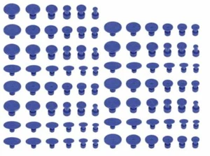 90 Piece PDR Paintless Dent Repair Glue Puller Tab Pack - Picture 1 of 1