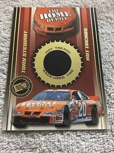 2002 Press Pass TONY STEWART #20 Home Depot  Hot Treads Race Tire #d - Picture 1 of 3