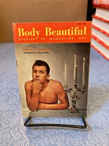 BODY BEAUTIFUL V2 No4 Oct 1956 physique beefcake men - Imagen 1 de 1
