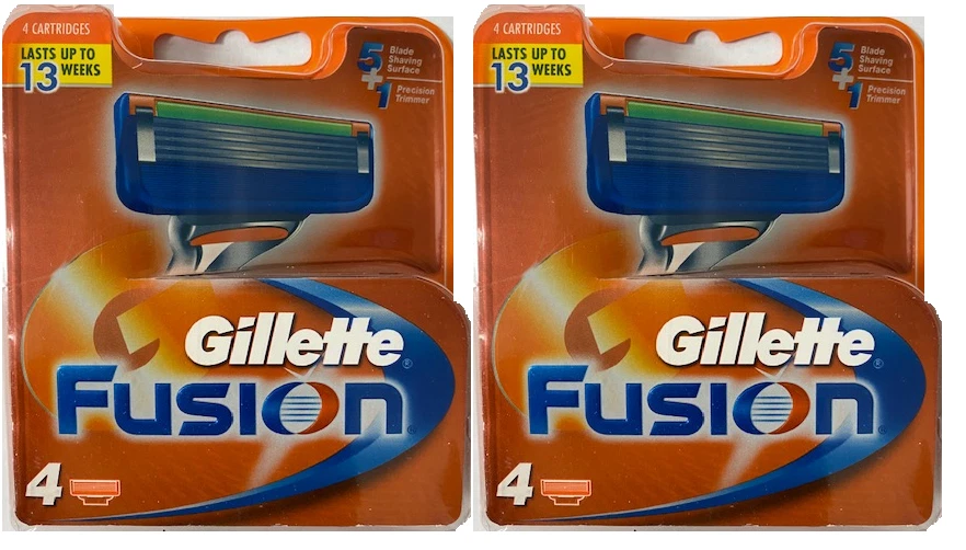 Gillette Fusion Refill Razor Blade Cartridges, 8 Ct.  - Image 1 of 1