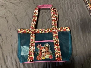 DISNEY STORE PRINCESS ARIEL & TIANA MESH SWIM SUMMER TOTE BAG - Picture 1 of 15