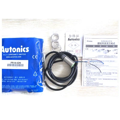 Autonics PR18-5DN Proximity Sensors Inductive NPN New 1PC # - Image 1 of 4