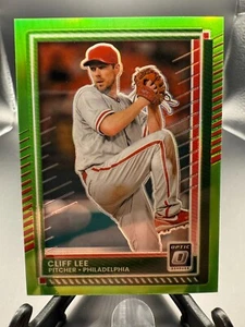 2025 Panini Donruss Baseball Optic Lime Green Card No 51 Cliff Lee /149 - Picture 1 of 1