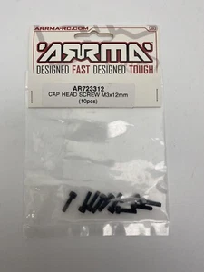 ARRMA AR723312 Cap Head Screw M3x12mm (10)- OZRC KM - Picture 1 of 1