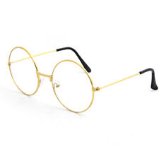 Meganekko Harry Potter Pidge Cosplay Glasses Round Metal Frame Clear Len Eyewear