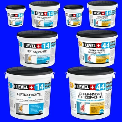 LEVEL+ Fertigspachtel Spachtel Masse Super Finish Q1-Q4 Gips Füll Fugen Spachtel Z05