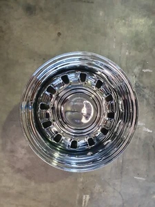GT 12 slot chrome wheels 15x7 Set 4 NEW Ford Falcon XR XW XY XA XB XC Mustang - Picture 1 of 3