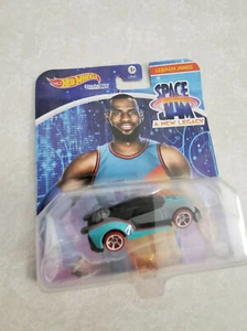 2021 Hot Wheels SPACE JAM LEBRON JAMES Blue Character Car 1:64 Diecast - NEW - Picture 1 of 1