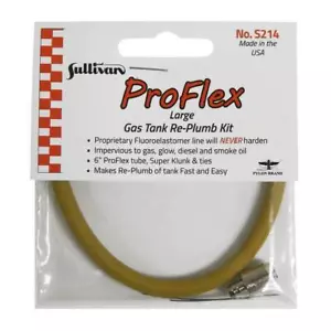 New Sullivan 6" 6 Inch Proflex Pro Flex 3/16 Large Size Fuel Tubing S214 214 - Picture 1 of 2