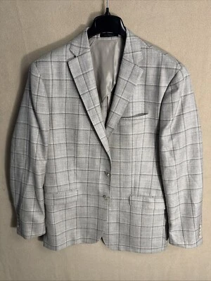 Ventana Patrick James Summertime seda lino 44L ING Loro Piana Dobby sarga Foto 1 de 4