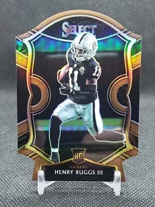 Henry Ruggs III #113/355 2020 Select Concourse Bronze Prizm Rookie Raiders BD - Picture 1 of 3