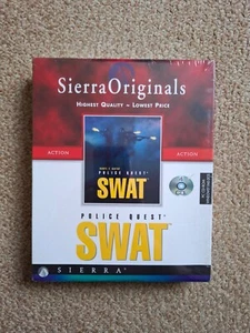 Sierra Originals Police Quest SWAT Game BIG BOX, NEW & SEALED - Picture 1 of 6