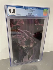 ABSOLUTE BATMAN #1 CGC 9.8 FOIL 1:50 BERTRAM VARIANT DC COMICS - Picture 1 of 1