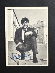 1964 Topps The Beatles Paul McCartney Trading Card #58 of 60