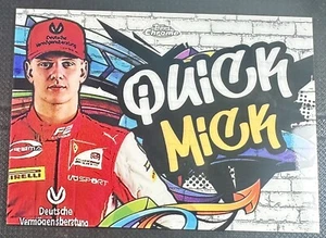 2020 Topps Chrome Track Tags #TT-15 Mick Schumacher Formula 1 F1 - Picture 1 of 2