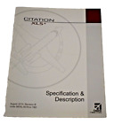 2010 Cessna Aircraft Pub. - Citation XLS+ - Specifications and Description