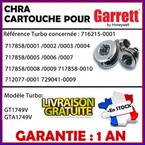CHRA Turbo Cartridge Passat 1.9 130 716215-1 717858-1 717858-2 717858-3 717858-3 - Picture 1 of 1