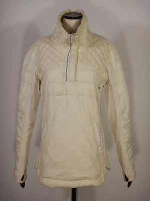 Pullover Lululemon WHAT THE FLUFF Polar Crema Puffer 800-Relleno Talla 12 Foto 1 de 4