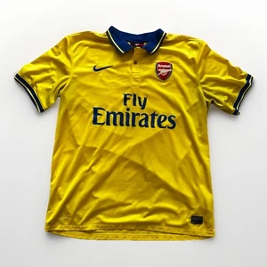 Maglia calcio Arsenal Nike Fly Emirates uomo XL - giallo blu colletto - Foto 1 di 16