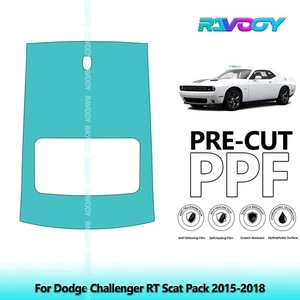 PreCut Paint Protection PPF Kit For Dodge Challenger RT Scat Pack 2015-2018 - Picture 1 of 7