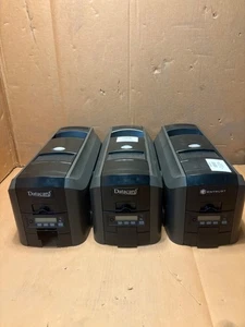 3X Pre Owned | DataCard CD800 PX30 ID Card Color Thermal Printer Only - Black - Picture 1 of 7