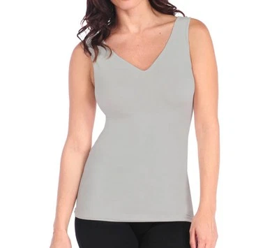 Tees by Tina Women Gray Compression Top One Size Tina Stephens - Image 1 of 4