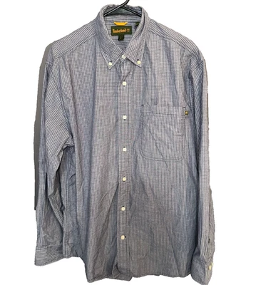 Timberland Hombre Manga Larga Botones Camisa LG Foto 1 de 4