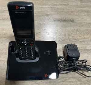 Polycom 2201-49233-001 VVX D230 DECT Base Station with Handset Fast Shipping - Afbeelding 1 van 6